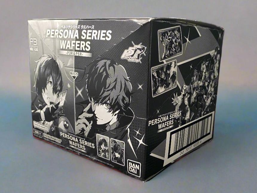 Bandai Persona Series P3R & P5R Metallic Wafer Cards 20 Pack Box