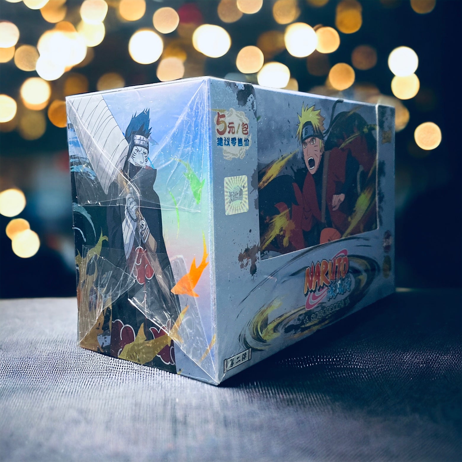 left side of Naruto Kayou Tier 3 Wave 2 booster box