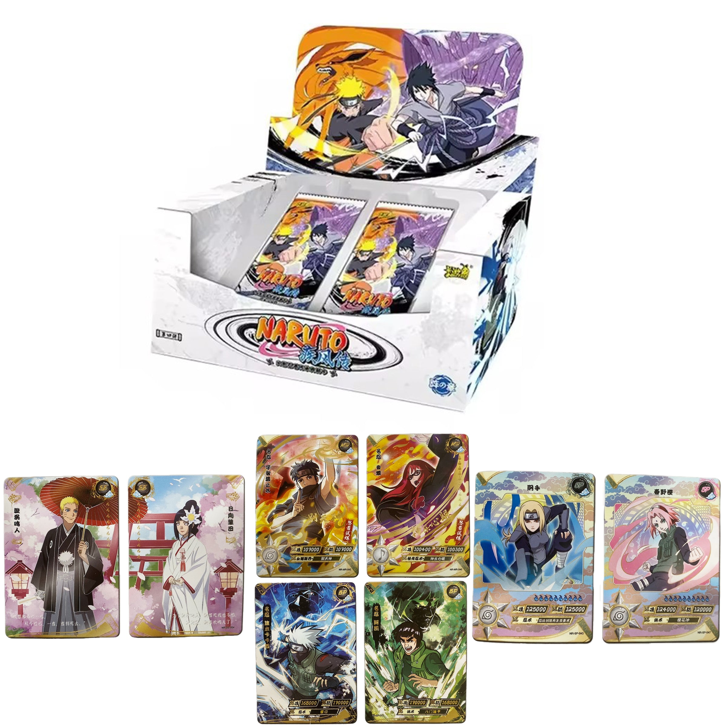 Naruto Tier 4 Booster Box - popular kakashi, DBZ drip, Naruto drip