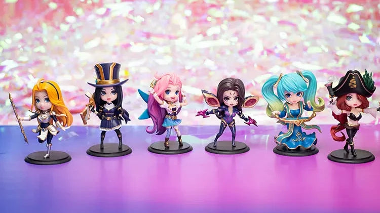 League of Legends Gals Pop Bandai Namco Blind Box Collectible Figures