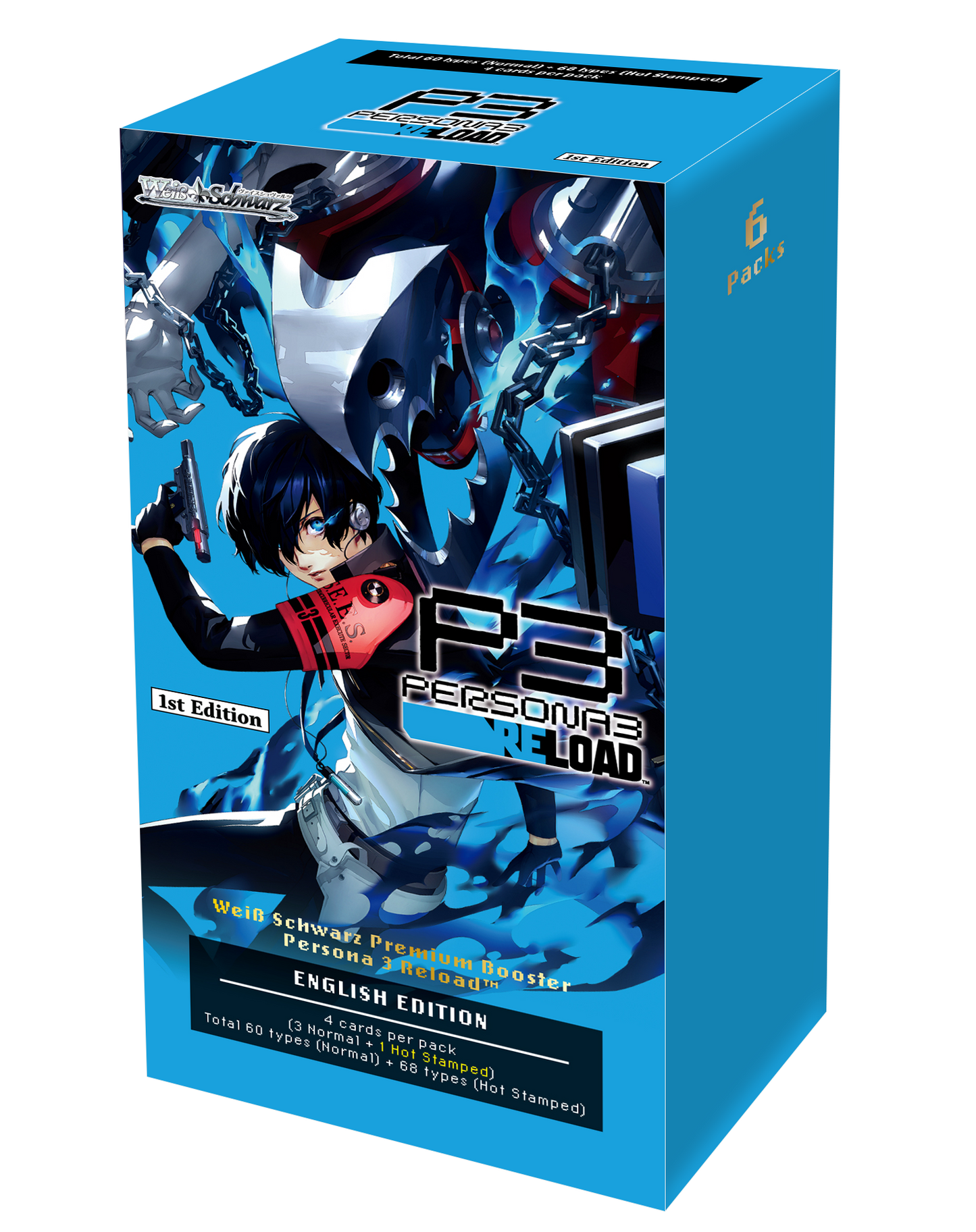 Pre-Order Weiss Schwarz Persona 3 Reload English Premium Booster Box Case(30 boxes)