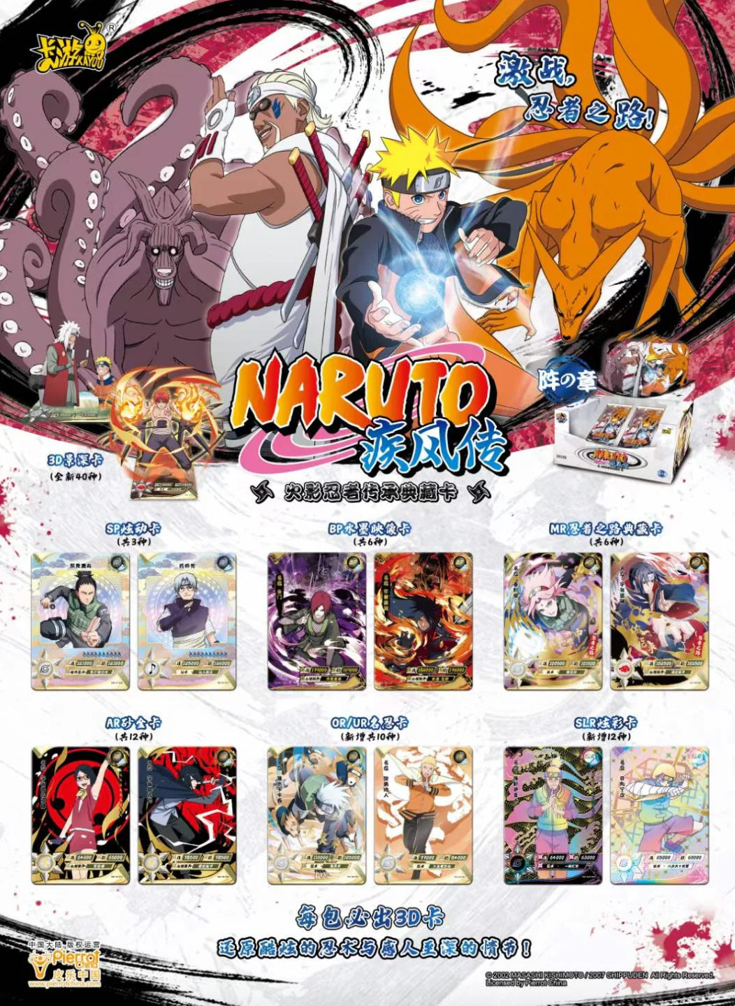 Caja de refuerzo Naruto Kayou Nivel 4 Ola 2