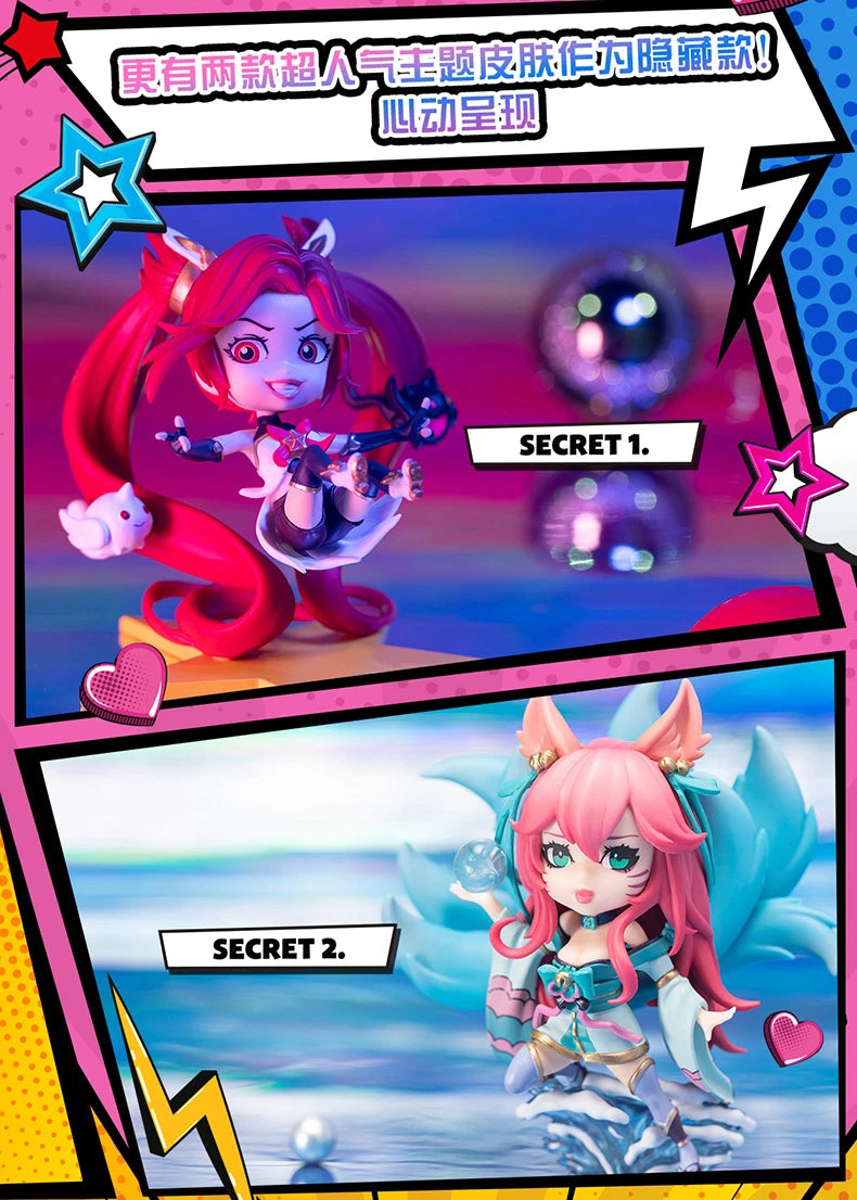 League of Legends Gals Pop Bandai Namco Blind Box Collectible Figures