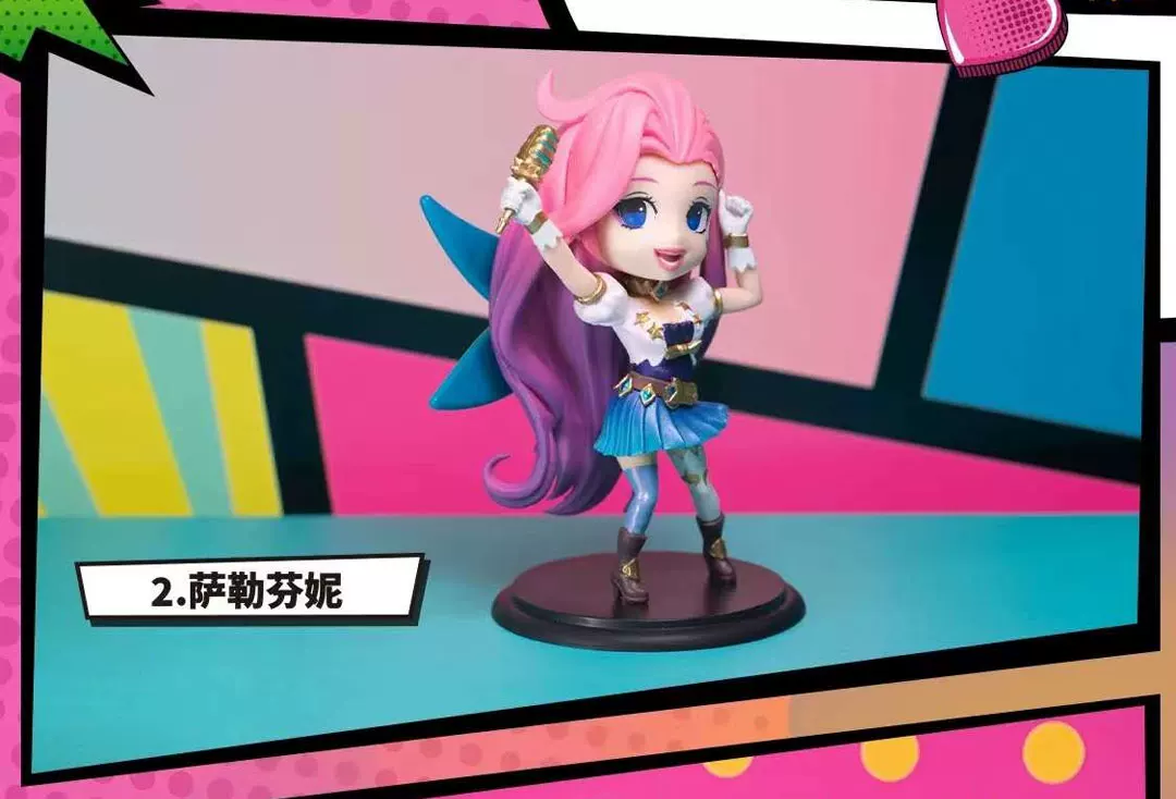 League of Legends Gals Pop Bandai Namco Blind Box Collectible Figures