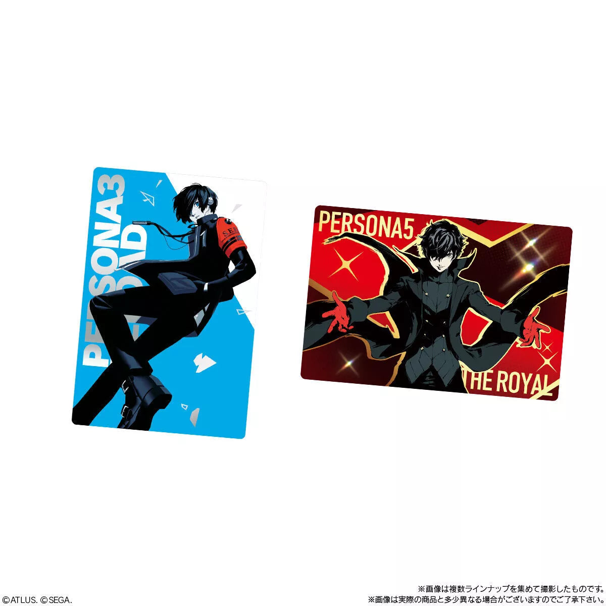 Bandai Persona Series P3R & P5R Metallic Wafer Cards 1 Single Pack